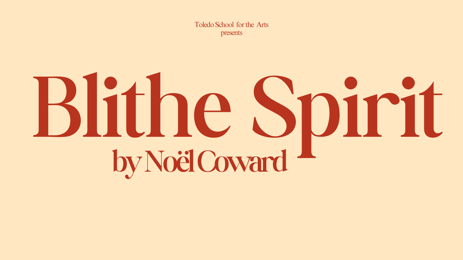 Blithe Spirit